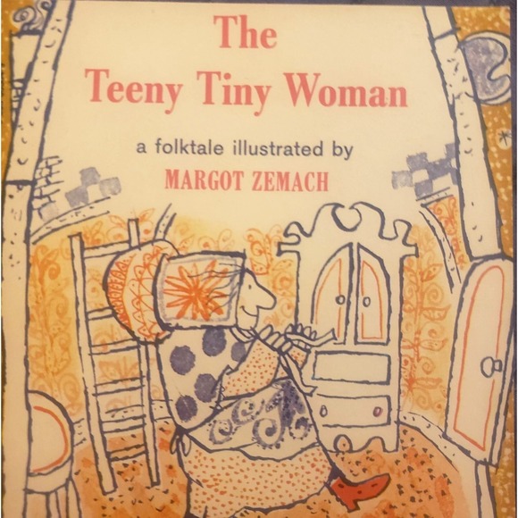 Other - The Teeny Tiny Woman Folktale By Margot Zemach Tiny Children's Book 1965